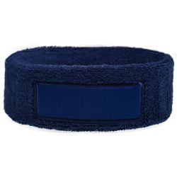 Hoofdband 18cm Met Label 9*3 cm Navy acc. Navy