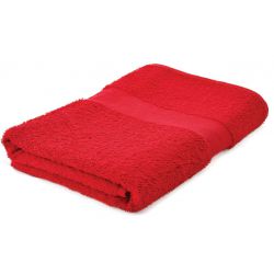 Sophie Muval Handdoek 140*70cm, 450 gr/m2 Rood acc. Rood