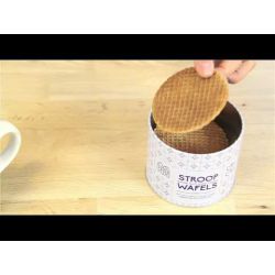 Stroopwafels in blik