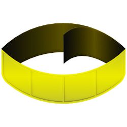 RFX™ reflecterende pvc band van 43,5 cm