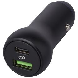 Pilot dubbele USB-C/USB-A autolader van 55 W