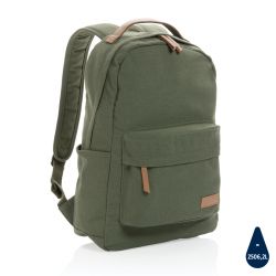 Impact AWARE™ 16 oz. recycled canvas laptop rugzak