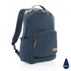 Impact AWARE™ 16 oz. recycled canvas laptop rugzak